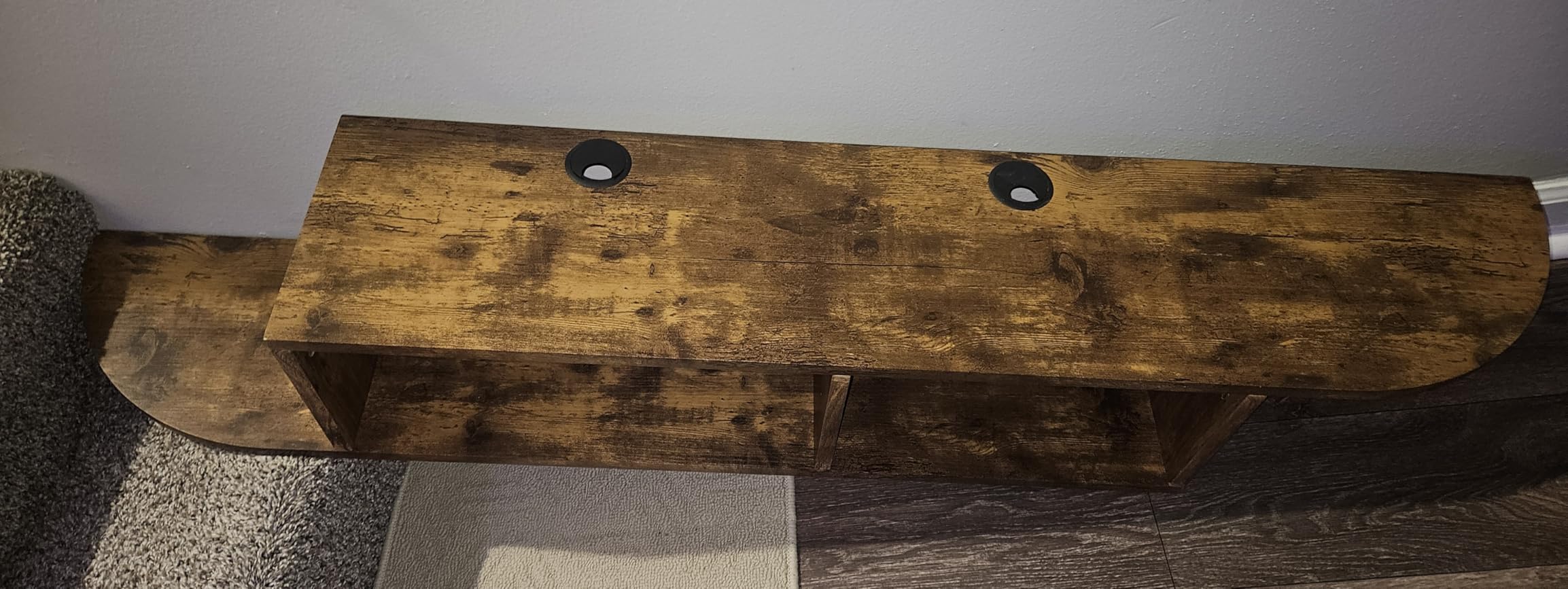 4 EVER WINNER Floating TV Stand with Storage, 55