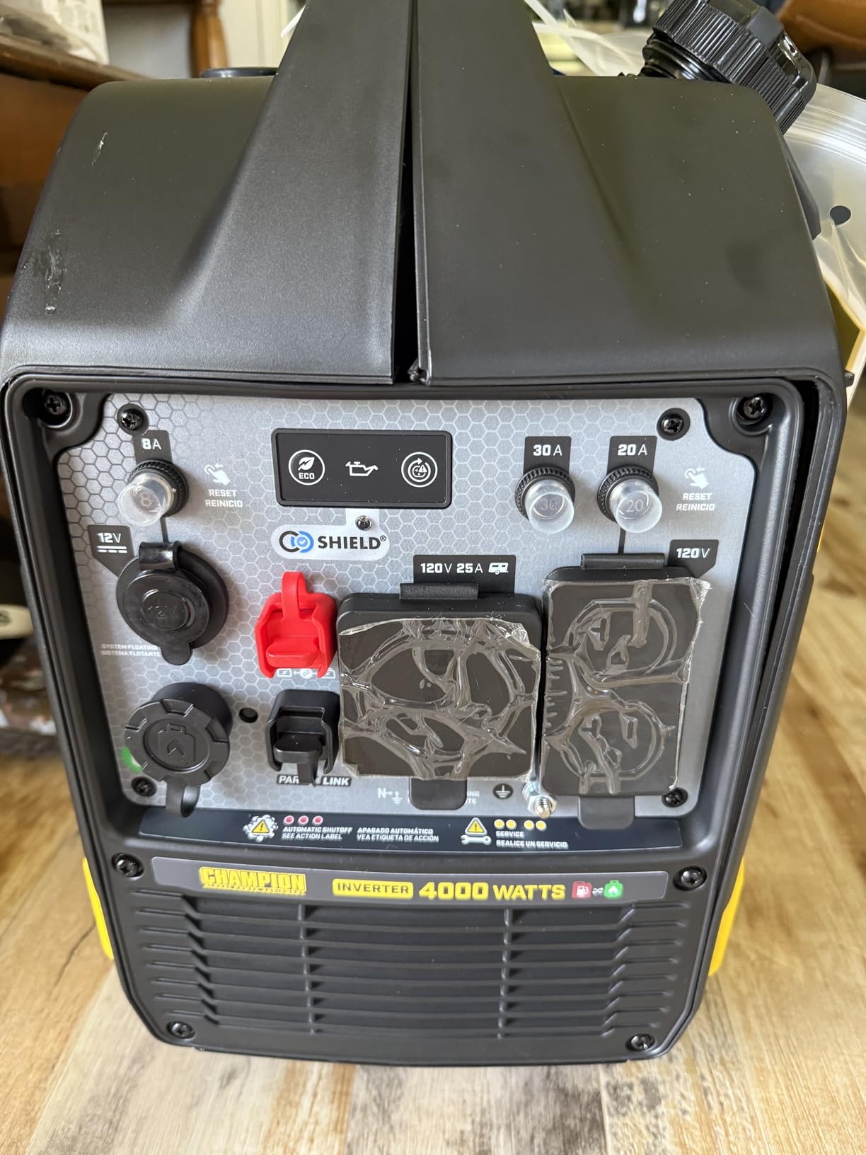 Champion 4000-Watt Dual Fuel RV Ready Portable Inverter Generator customer photo 1