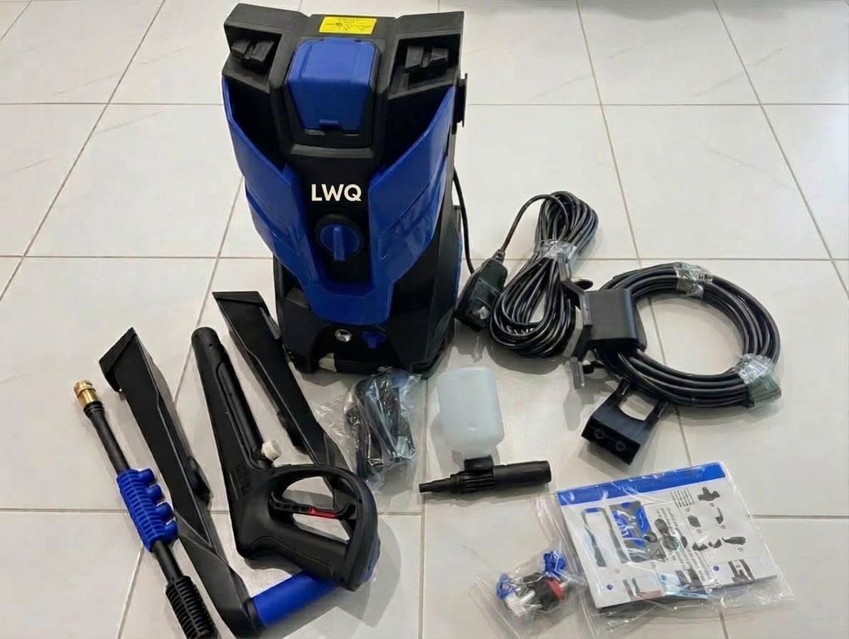 Pressure Washer, Power Washer with 4 Quick Connect Nozzles, High Pressure Cleaning Machine with Foam Cannon for Cars/Fences/Driveways/Patios/Home Cleaning customer photo 2