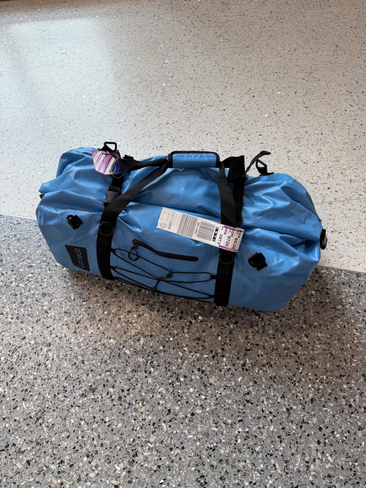 80L Dry Bag Large Waterproof Bag Roll-Top Heavy Duty Fishing Duffel Bag with Durable Straps & Handles for Kayaking Paddle boarding Boating Rafting Fishing Canoeing Camping customer photo 1