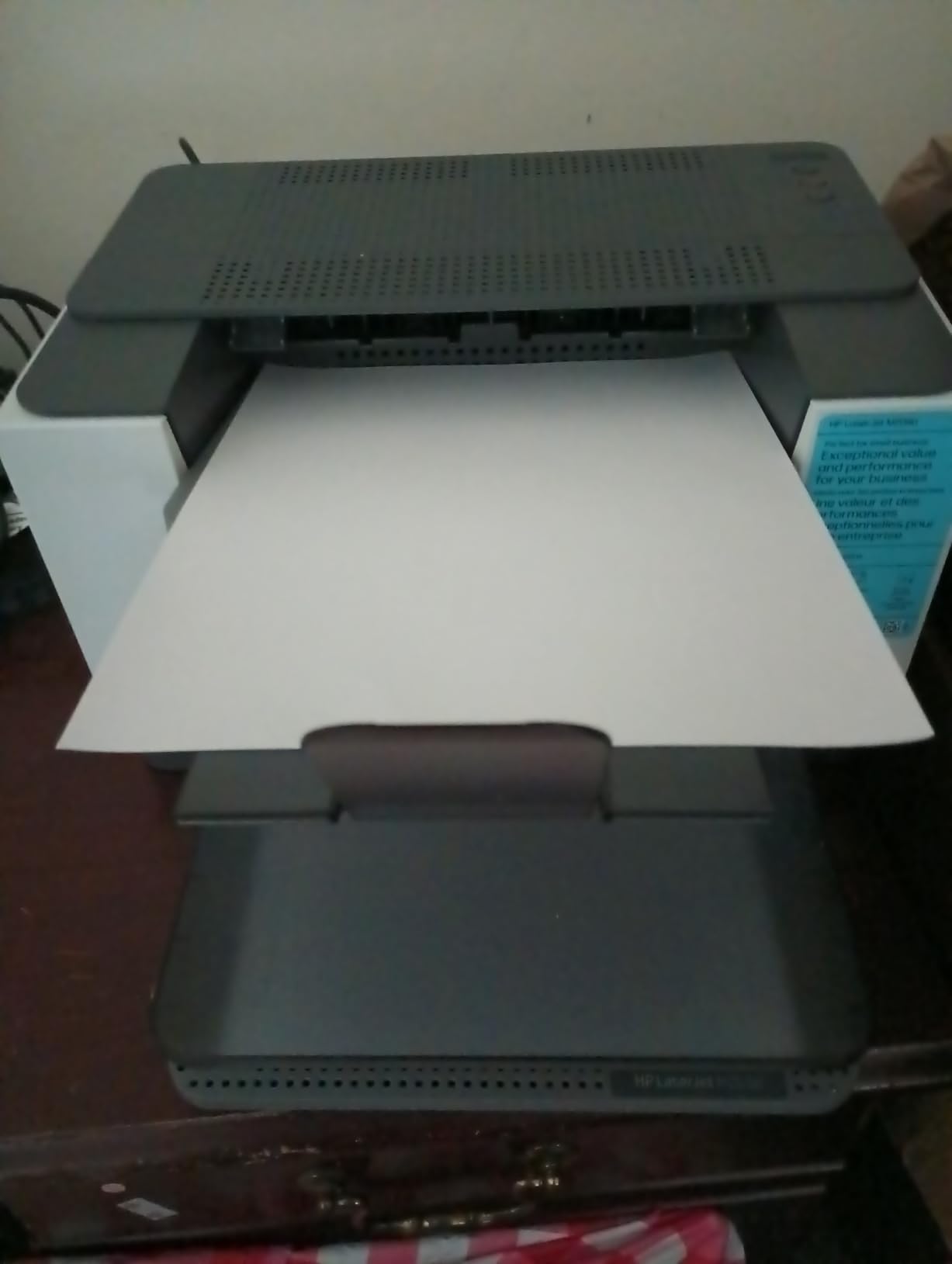 HP LaserJet M209d Laser Printer, Black and White, Automatic Duplex, Wired Connection Only (USB Cable Included), Best-for-Home Office (8J9L0F) customer photo 1