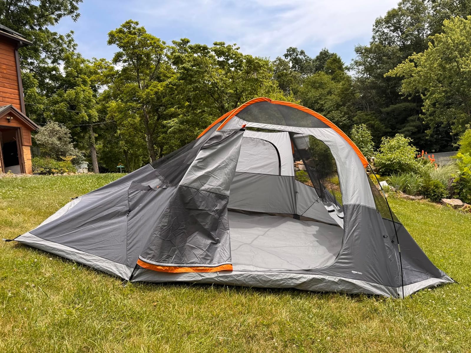 Amazon Basics Camping Tent, 3-Season Dome Design with Rainfly customer photo 1