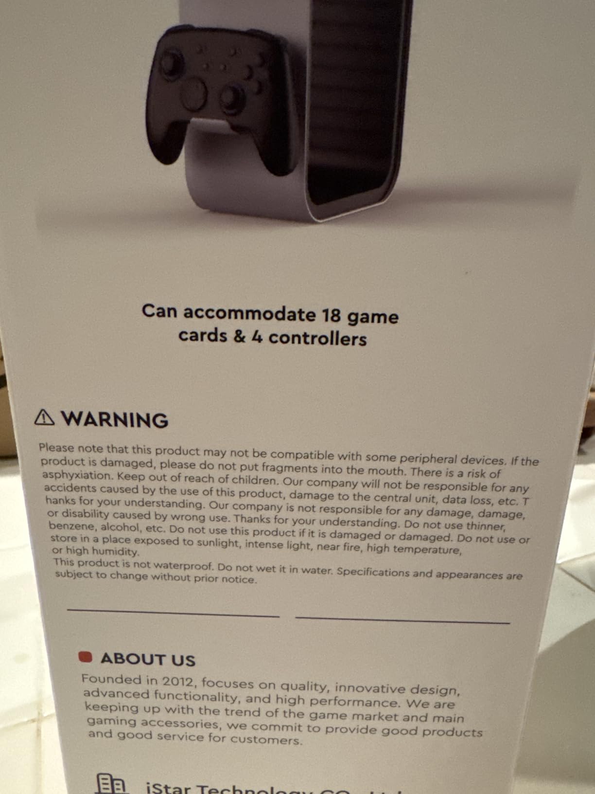 Allnice Universal Game Rack - Stores 19 Games, 4 Controller Holders, Organizes PS5/PS4/Xbox One/360/Series X/S/Switch & More customer photo 1