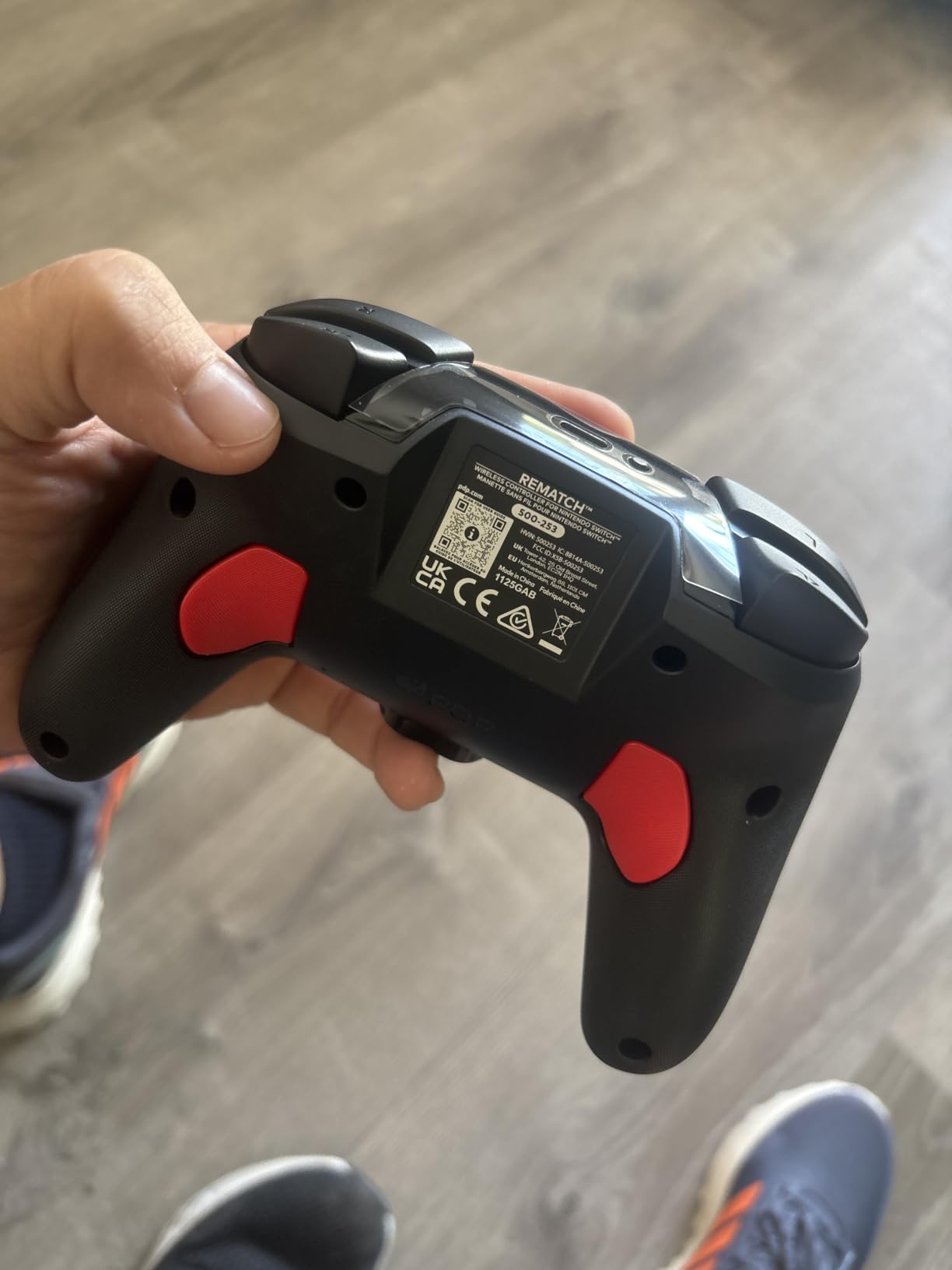 PDP Rematch Glow Wireless Controller Grand Prix Mario Nintendo Switch 2 customer photo 1
