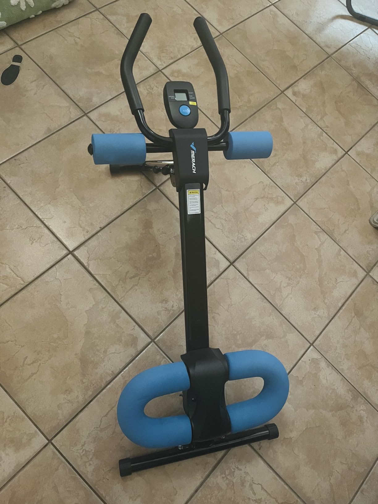 MERACH Ab Machine, Ab Workout Equipment, Adjustable Ab Trainer Machine customer photo 1