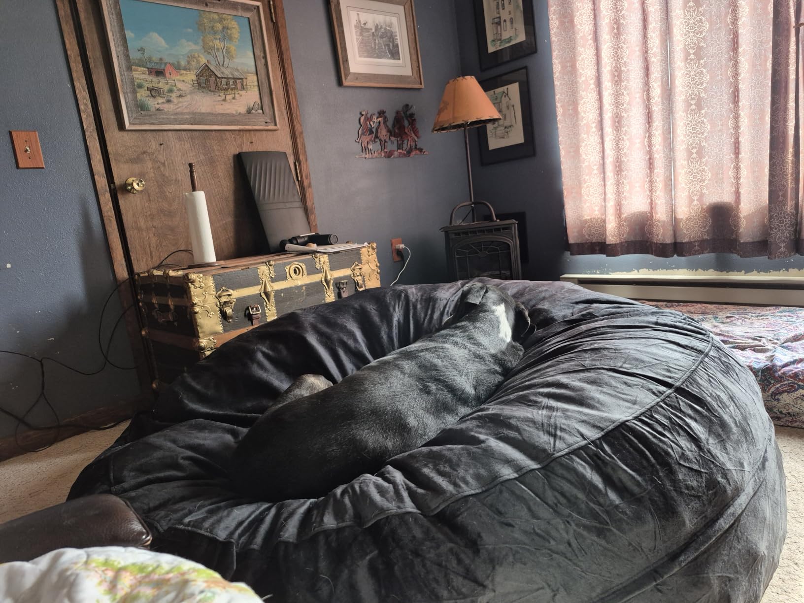 Hobestluk Adults Bean Bag Chair 4FT Big BeanBag Chair Extra Large Oversized customer photo 2