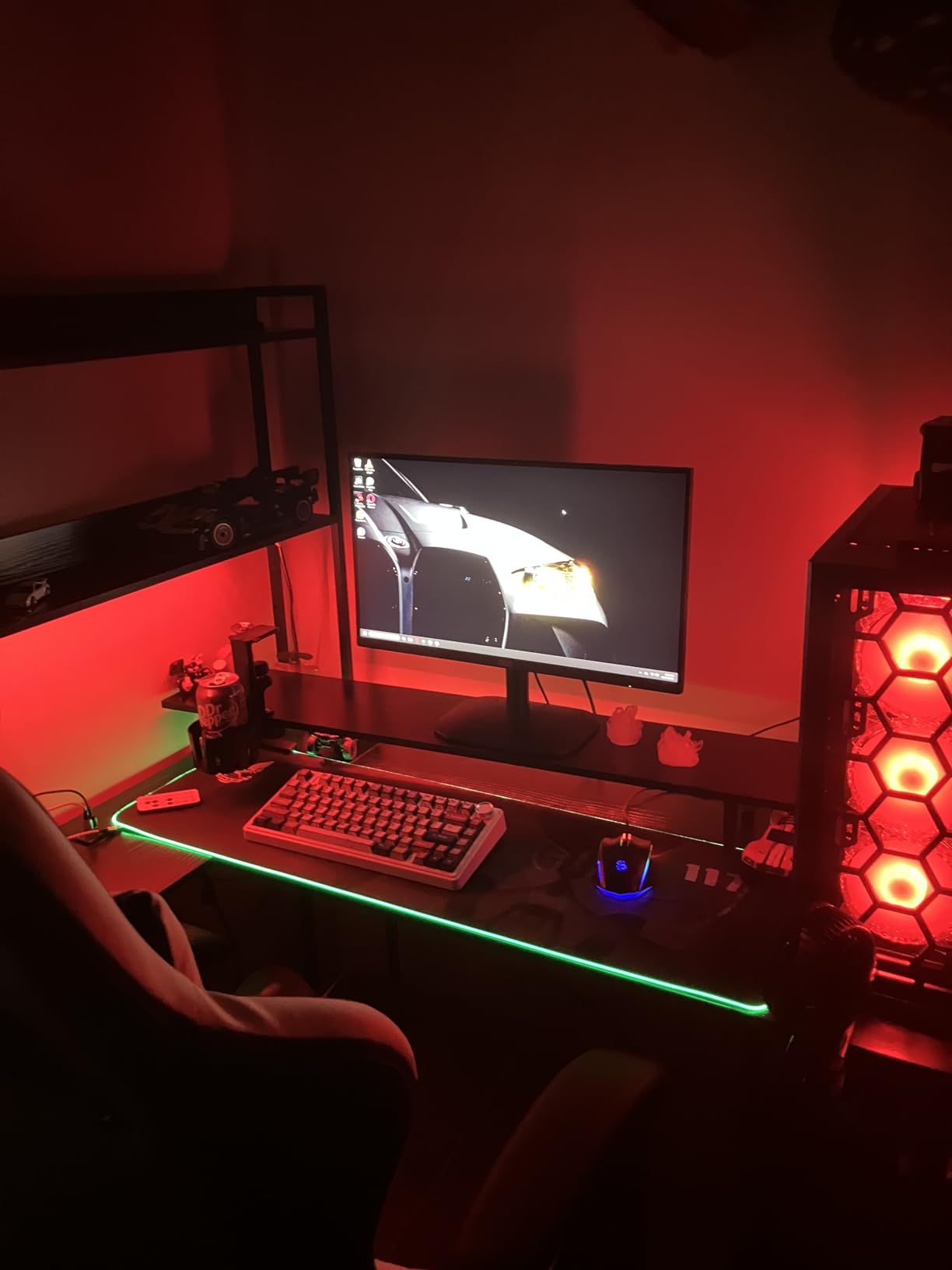 STGAubron Gaming PC Desktop,Corei7 8th Gen,RX 560 4G,16G DDR4,512G SSD customer photo 2