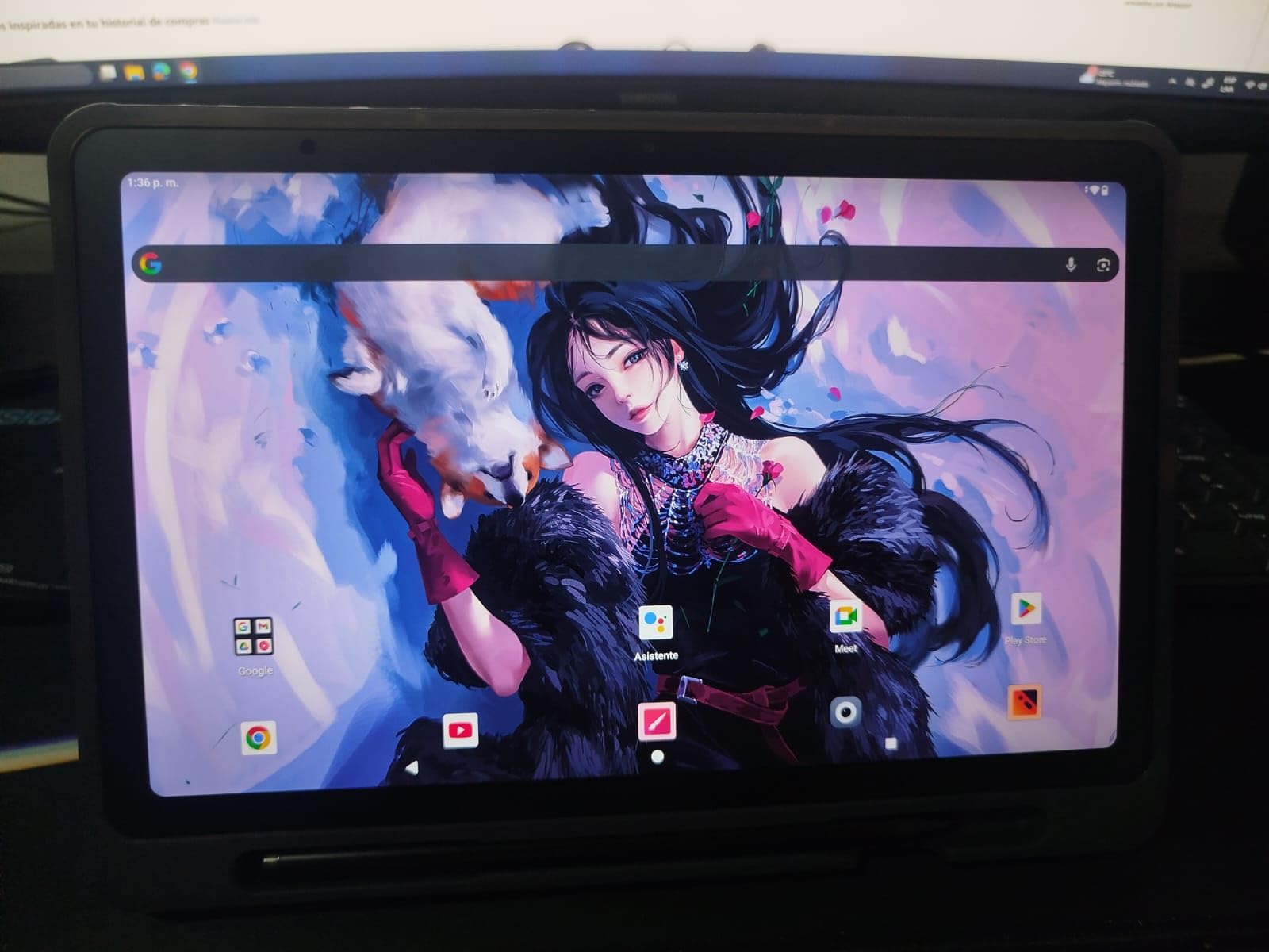 UGEE Pad Drawing Tablet No Computer Needed,Android 14 tablet drawing Stand for 7000mAh+18W Battery,6GB+128GB Fun Drawing Pad 2K Ultra HD Large Screen with Full-Laminated Screen,Standalone Tablet 10.36 customer photo 1