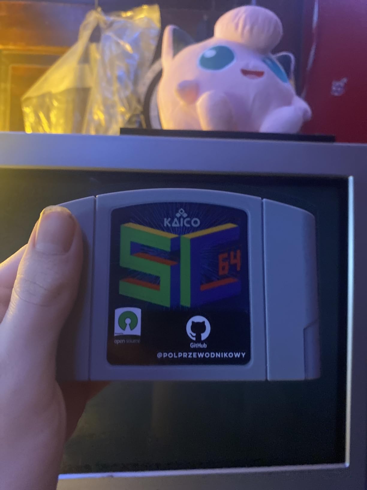 Kaico Edition SummerCart64 Open Source N64 Flash Cart with 64DD Support customer photo 1