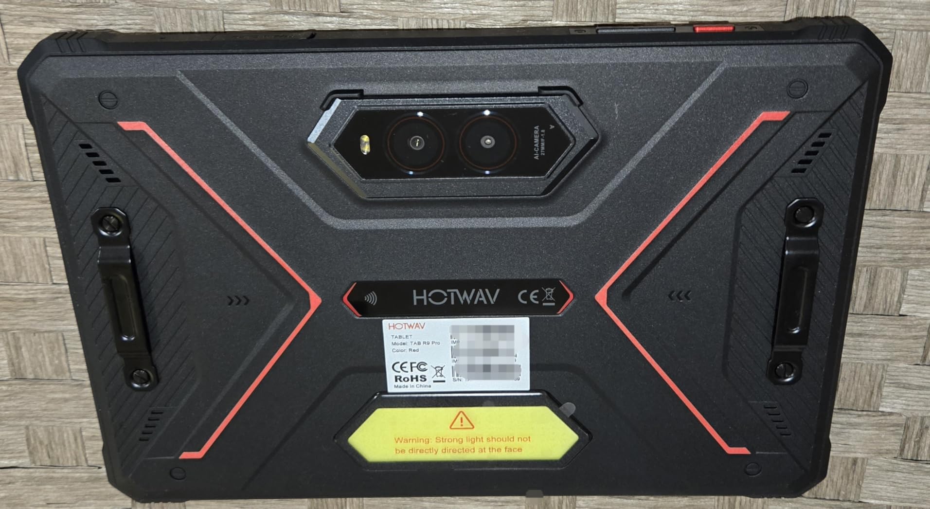 HOTWAV R9 Pro Rugged Tablet Android 14-2K 11'' 20080mAh Waterproof Tablet | 20GB+256GB/2TB SD Outdoor Tablet, 64MP+16MP Camera IP68&IP69K/Dual SIM 4G/WiFi 5/Face ID, GPS/OTG/Camping Lanten/Field Work customer photo 1