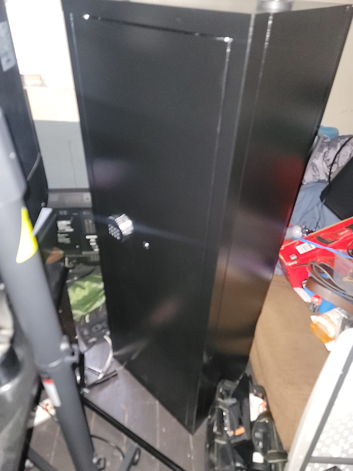 Superday 15-18 Rifle Gun Safe with Keyboard, Quick Access Large Gun Safe for Rifles, Locking Gun Cabinet Rifle Safe with Gun Safes Pockets and Adjustable Rifle Rack for Home, Office(Black) customer photo 2