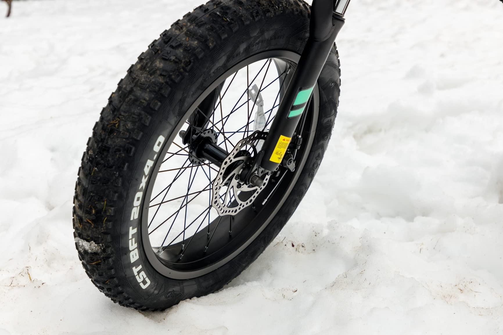 Wooken Electric Bike, 20''X4.0 Fat Tire Electric Bike for Adults customer photo 1