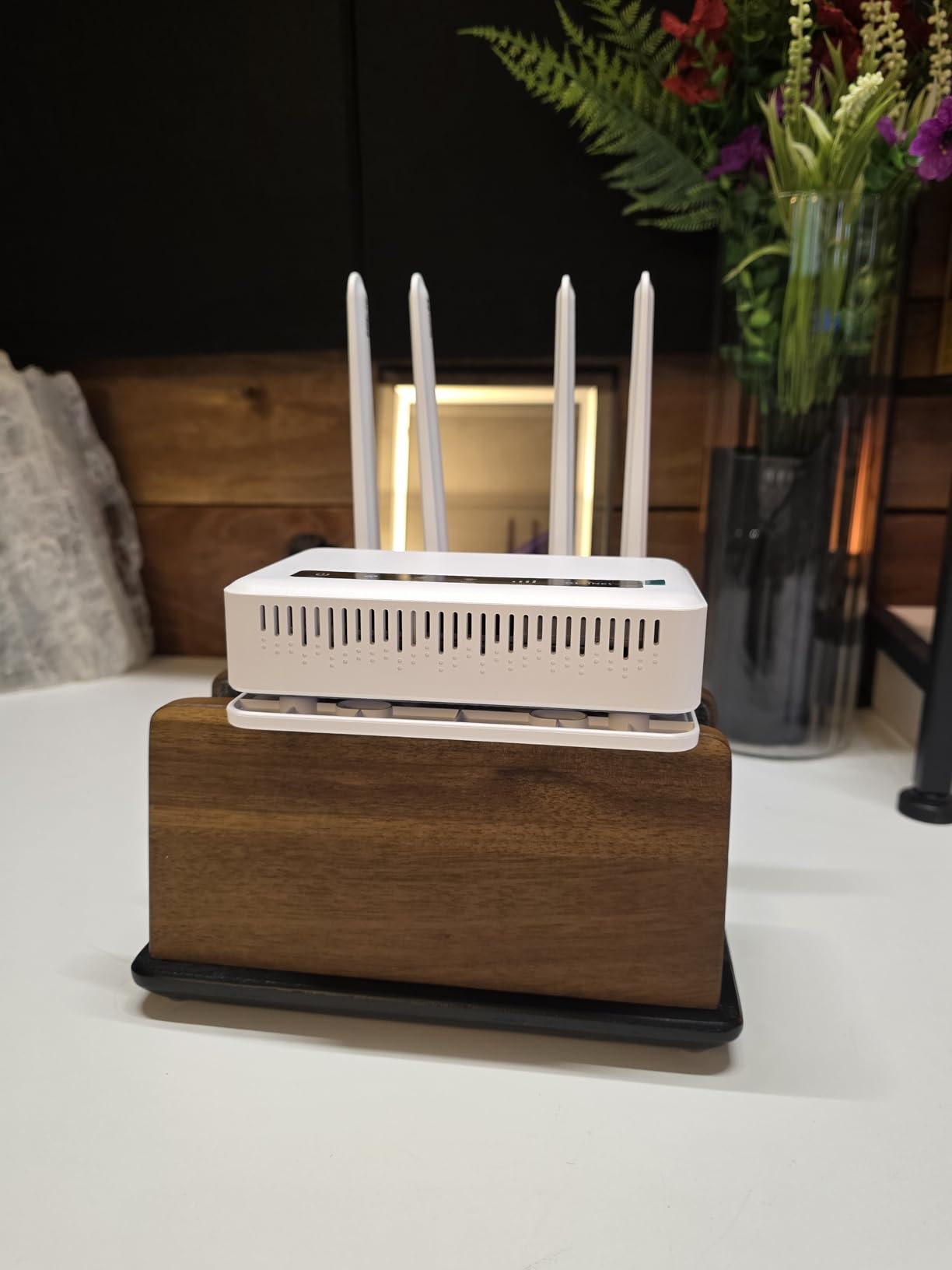 GL.iNet GL-X2000 Spitz Plus 4G LTE CAT 12 Wi-Fi 6 Dual-SIM Router, NA Only | 4G CAT 12, Wi-Fi 6, Detachable Antennas, Dual-SIM, T-Mobile & AT&T IoT Certified, OpenWrt VPN, Home, RV, Road Trips, Offices customer photo 2