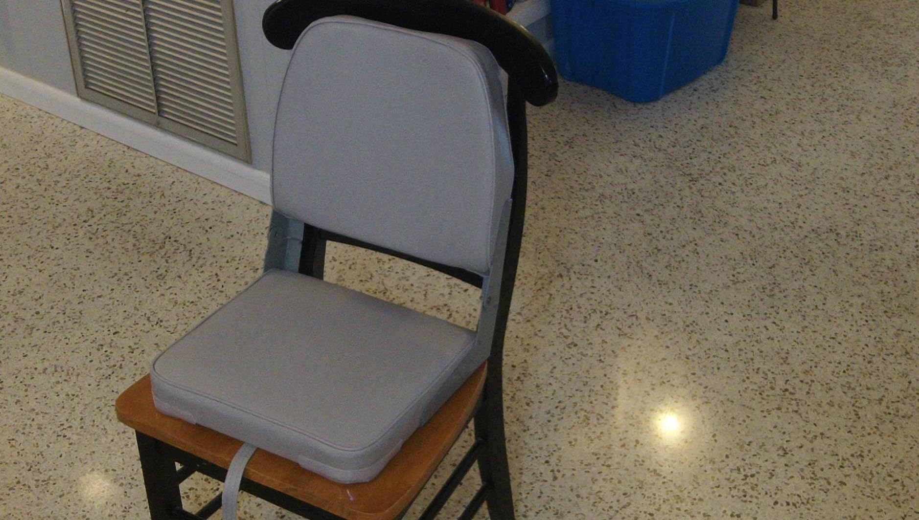 ERGOSEAT Folding Low Back Gray Boat Seats Fishing Seat Fits Jon Bass customer photo 2