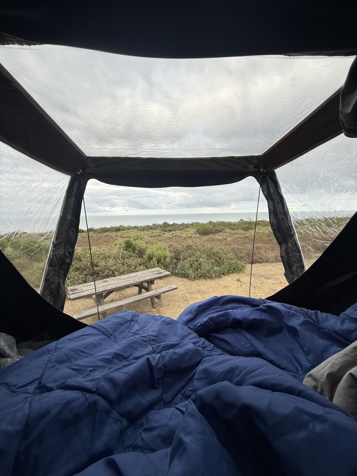 Naturnest Rooftop Tent Hard Shell, Easy Set Up Pop Up Large Tent for 2-3 Person Camping, Waterproof UV-Resistant Blackout 4 Season Tents for Truck, Jeep, SUV, Van, Trailer - Sirius 1 Plus customer photo 2