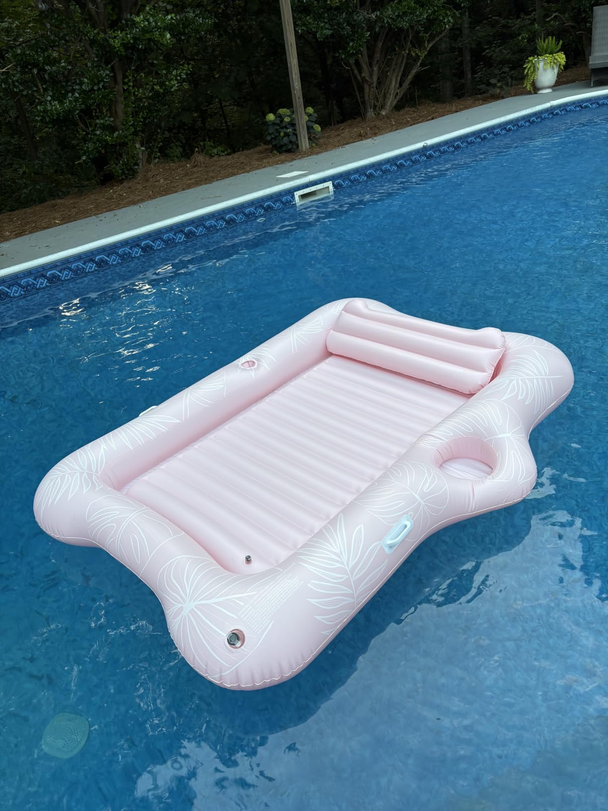 HeySplash Inflatable Tanning Pool Lounger Float, Suntan Tub for Adults customer photo 2