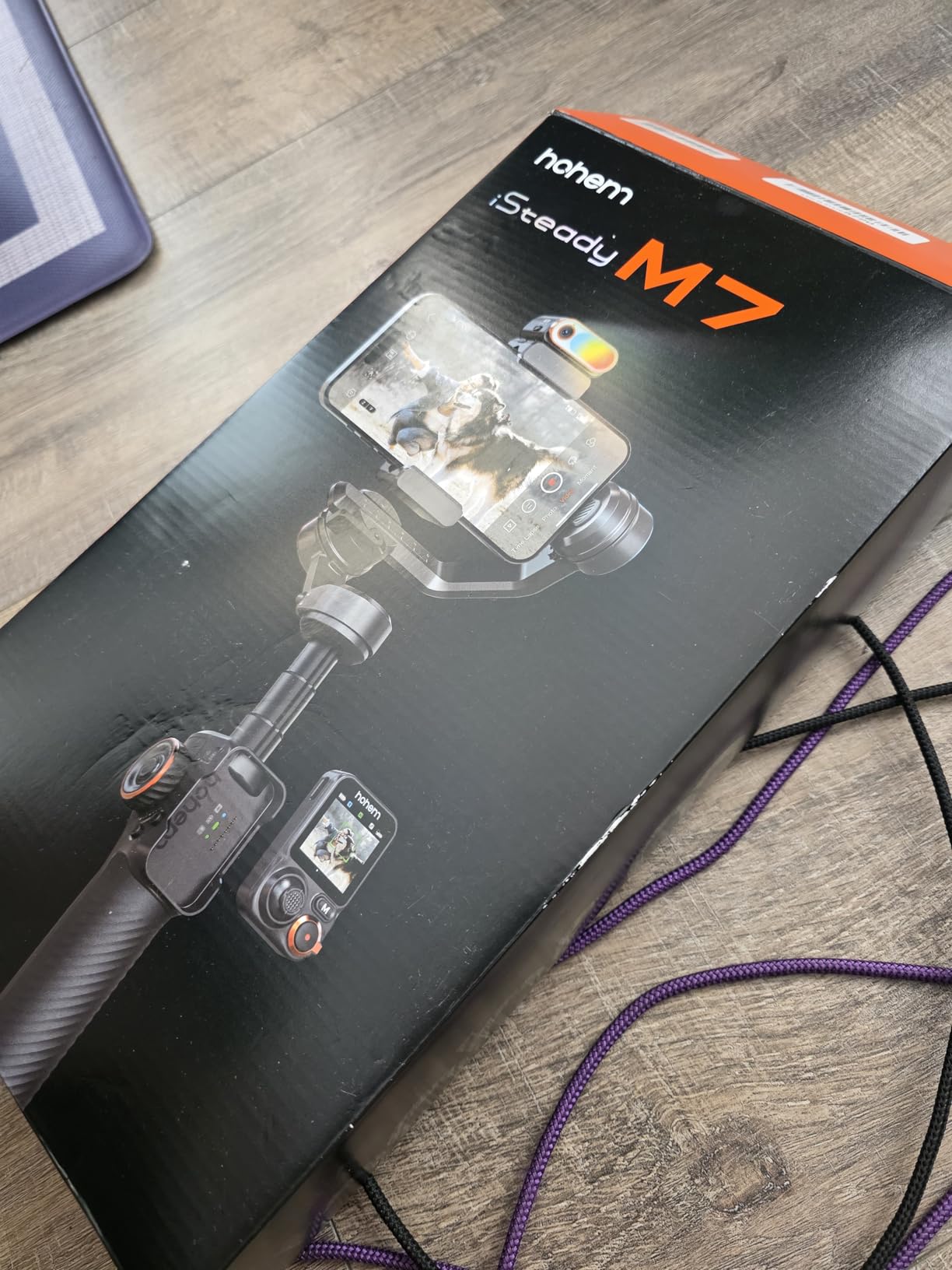 hohem iSteady M7 Gimbal Stabilizer for iPhone & Android, 3-Axis Gimbal customer photo 1