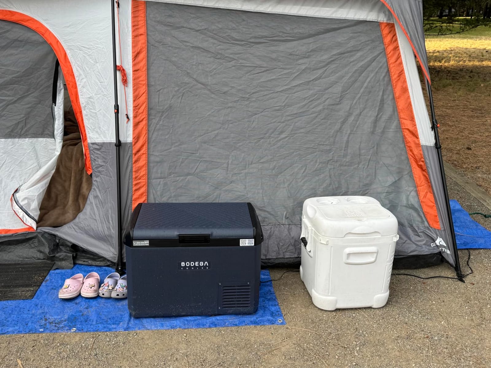 BODEGA 12v Car Refrigerator, 63QT(60L) IPX4 Waterproof Electric Cooler, APP Control Car Fridge with 12/24V DC 110-240V AC, -4℉~68℉, Portable Freezer for Truck Van RV Camping, Travel,Home customer photo 2