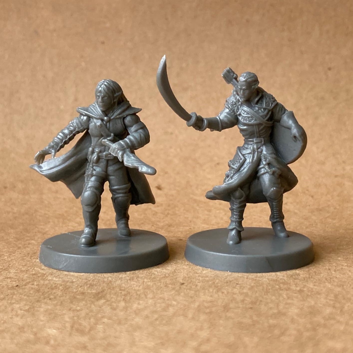 Classic Heroes - Mercenary Guild - 51 Paintable Characters for DND Miniatures Bulk I 28mm for D&D Miniatures, Dungeons Dragons, DND Minis D&D Figures Dungeons Dragons Figures Pathfinder Compatible customer photo 2
