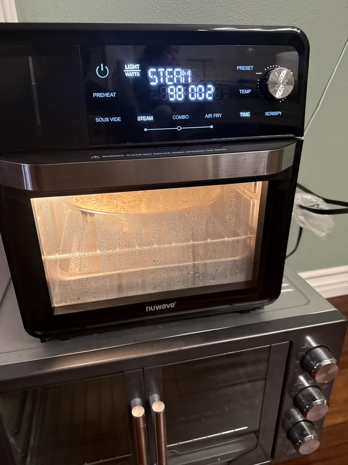 Nuwave Combi Steam Oven, Non-Toxic Stainless Steel Multi-Cooker, 16 quarts customer photo 2
