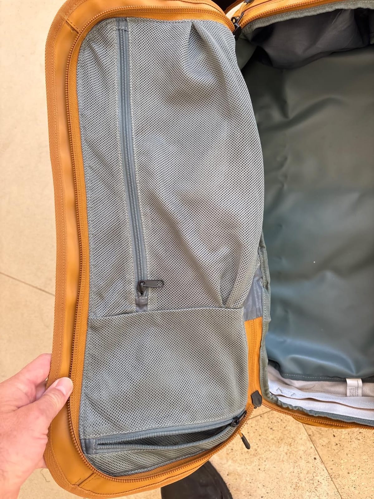 Thule Chasm Duffel bag, Weather-resistant materials, Easy packing, Converts to backpack, Internal pockets, Travel-ready customer photo 1