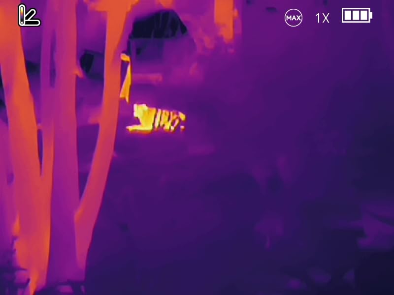 MiLESEEY TNV10PRO Thermal Monocular, 400x300 SR 320x240 IR Resolution, Aircraft Mg-Al Alloy, 13mm 50Hz Handheld Thermal Camera, Night Vision Imager, Hot Spot Tracking customer photo 1