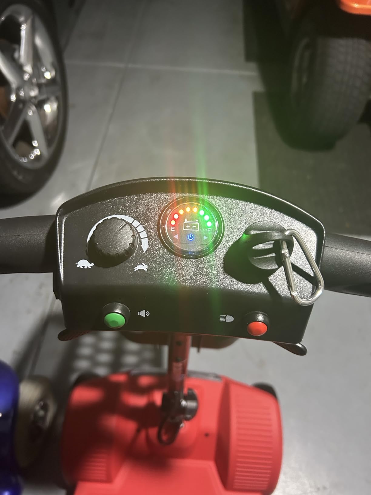 WAYCARE Mobility Scooter for Adults & Seniors, 330 lb 15-20 Mile Range Blue customer photo 2