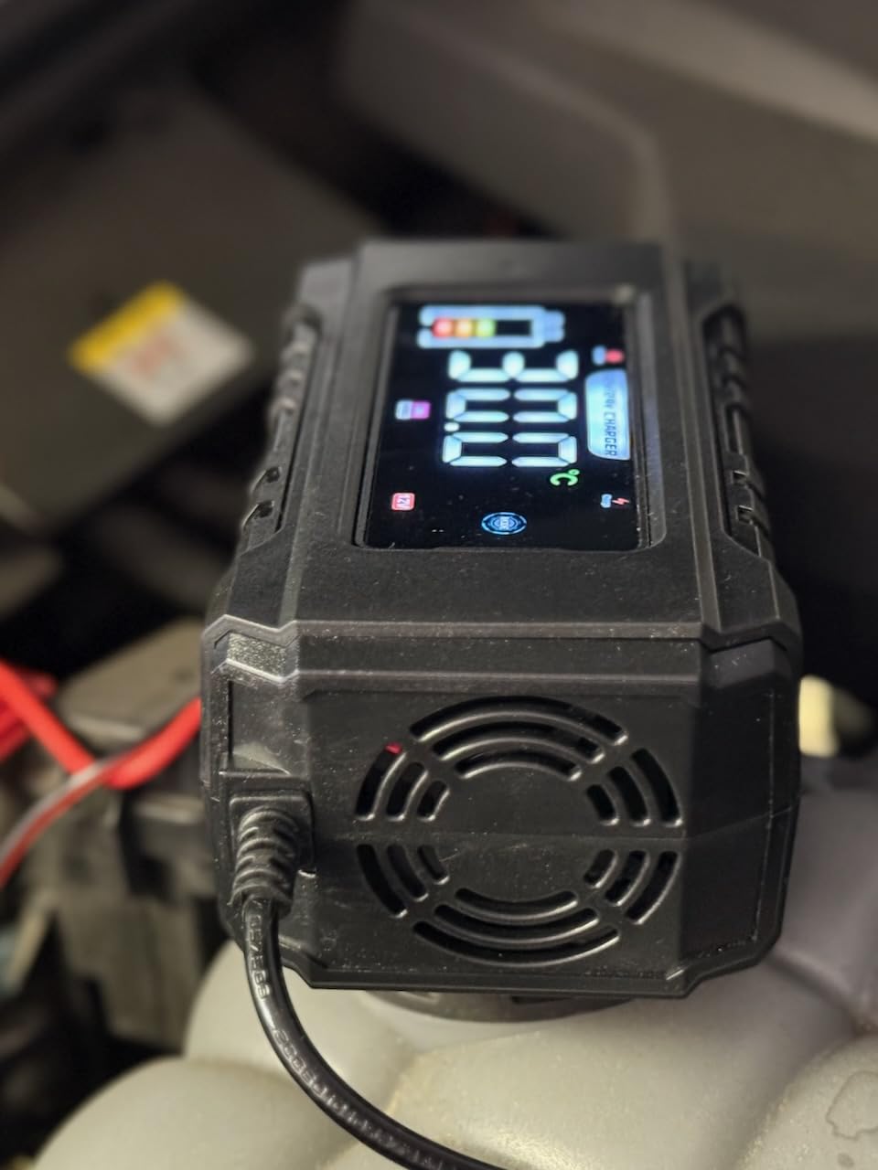 PZ.P 15-Amp 12V/24V Smart Battery Charger, Maintainer & Trickle Charger for LiFePO4, Lead Acid Batteries - Fully Automatic 9-Stage Charging w/Temp Compensation for Motorcycle Car Truck Lawnmower Boat customer photo 2