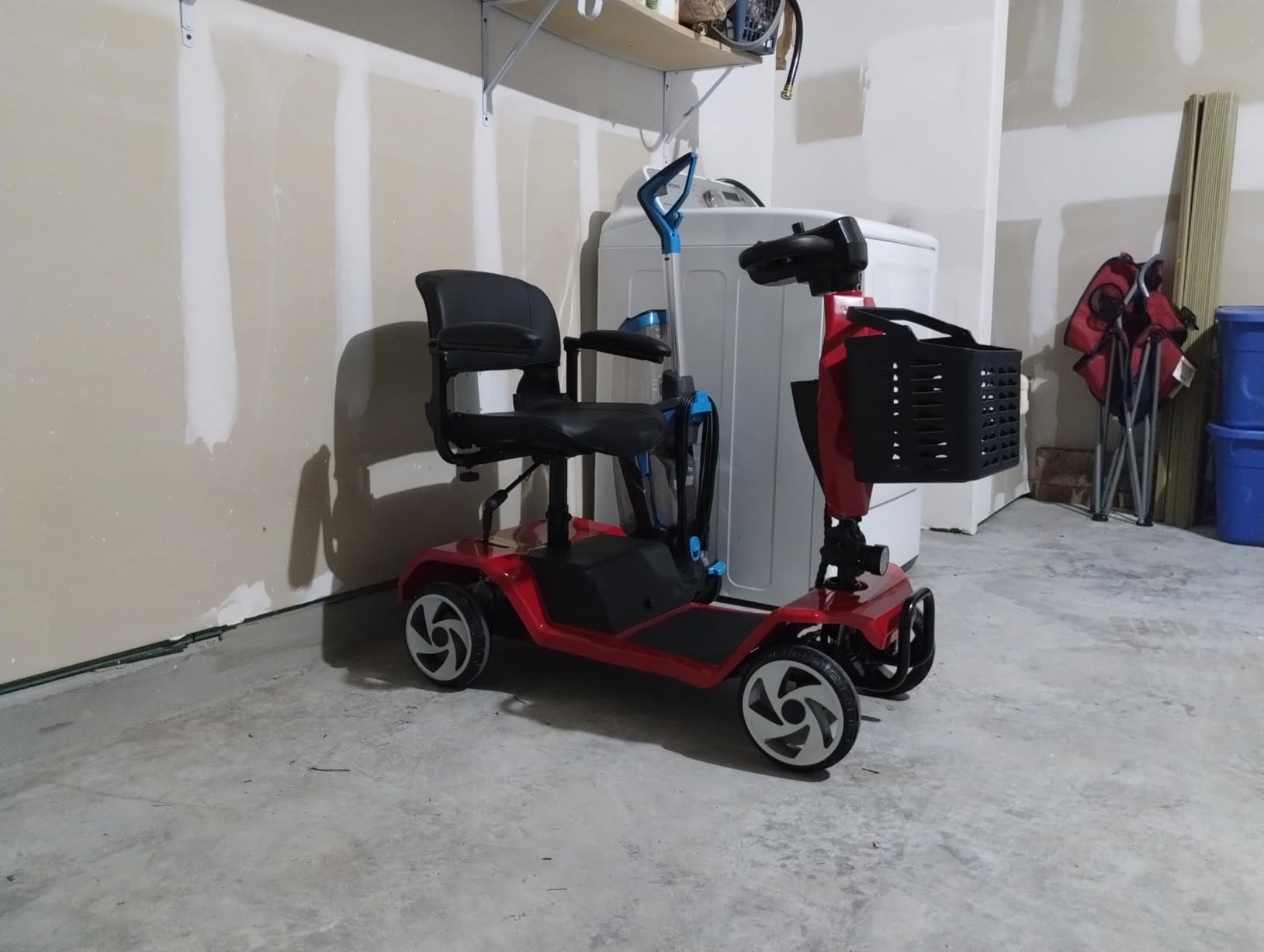 Foldable Mobility Scooters for Seniors, FSA&HSA Eligible, 330LBS Capacity 4 Wheel Lightweight Mobility Scooters for Adults, Powered Electric Mobility Scooters, Folding Travel Motorized Scooters customer photo 2