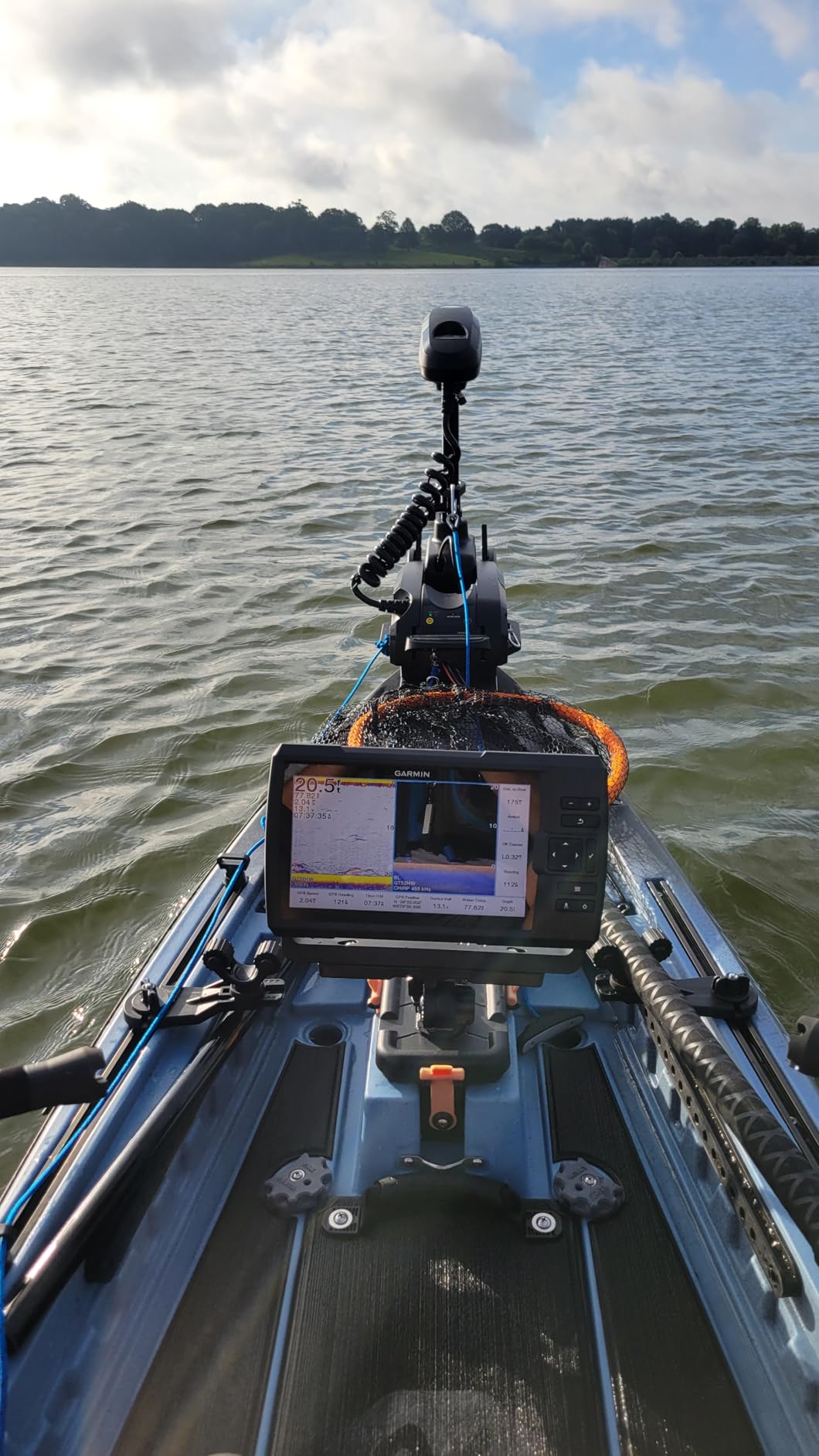 Minn Kota Kayak Terrova Bow-Mount Electric Trolling Motor with GPS – 55 Lb. Thrust, 36 in. Shaft, Freshwater customer photo 2