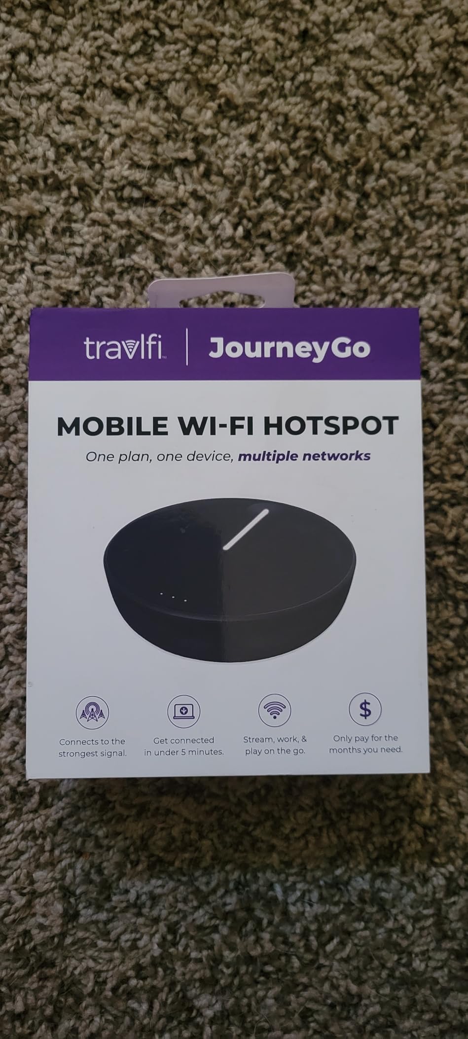 TravlFi JourneyGo LTE RV WiFi Hotspot | RV Internet with Multiple Networks, Pay As You Go and No Contracts | Portable Internet for Travel, Motorhomes and Campers customer photo 2