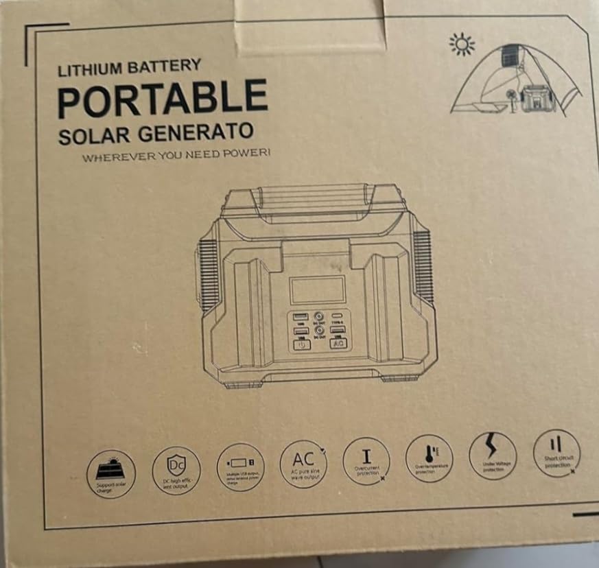 Bailibatt Portable Power Station 300W, 257Wh, 4.6lbs Solar Generator customer photo 2