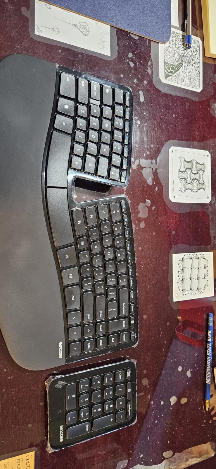 Incase Sculpt Ergonomic Keyboard, Split Layout, Palm Rest, Black customer photo 2