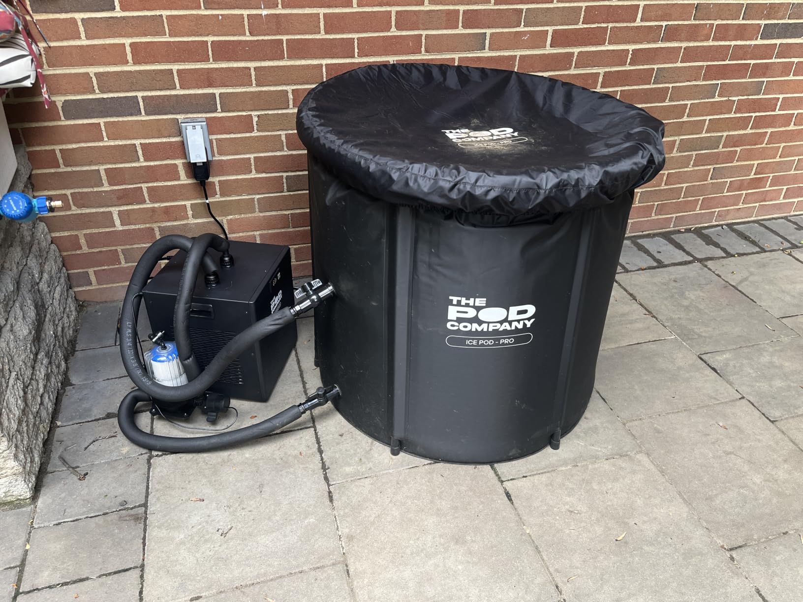 The Pod Company Standard Water Chiller – 1/3 HP – 41°F Cold Plunge Cooling System – Compact, Energy-Efficient, and Ideal for Daily Home Use – Compatible with Ice Pod Pro & Long Pod customer photo 2