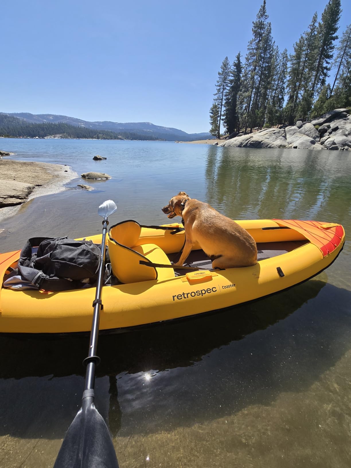 Retrospec Coaster Single & Tandem Inflatable Kayak for Adults - Blow Up Kayak, 220 & 440lb Capacity, Portable Lightweight Kayak with Paddle, Pump & Carry Bag customer photo 1
