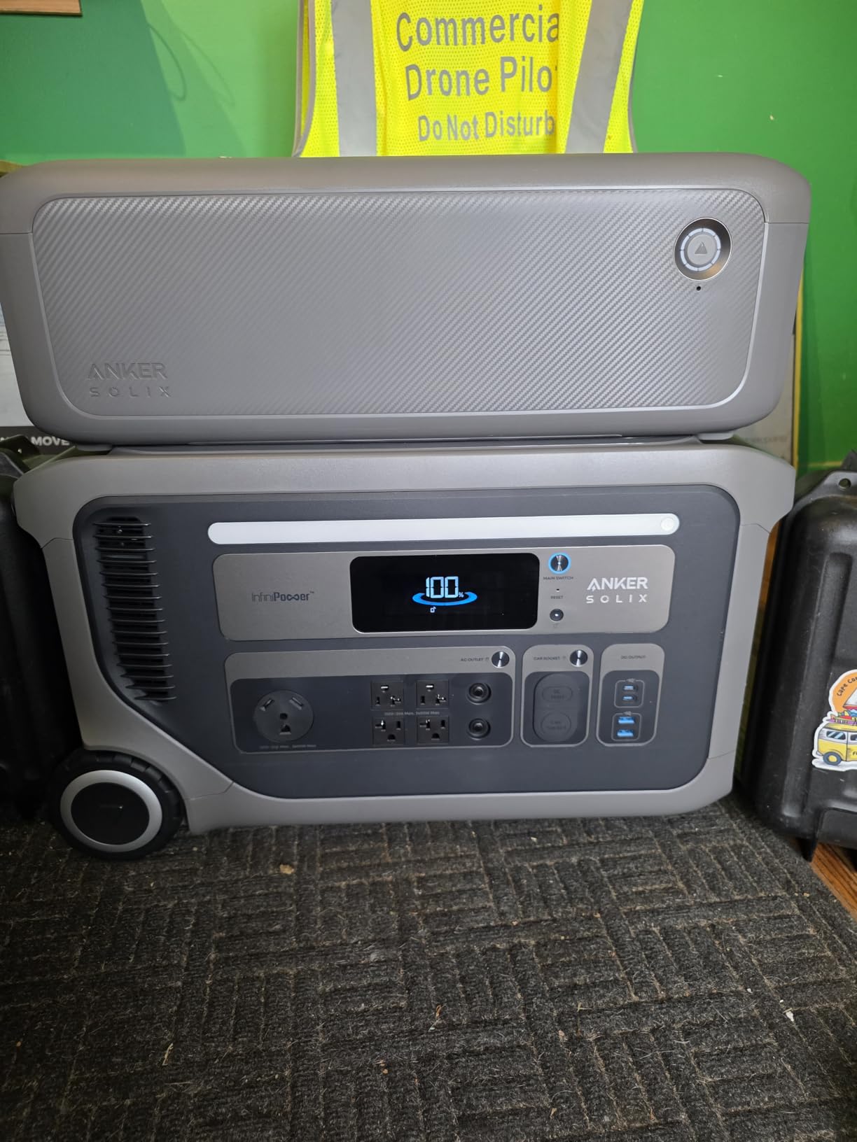 Anker SOLIX F3000 Portable Power Station, 3,072Wh, 6,000W, Solar Generators customer photo 1