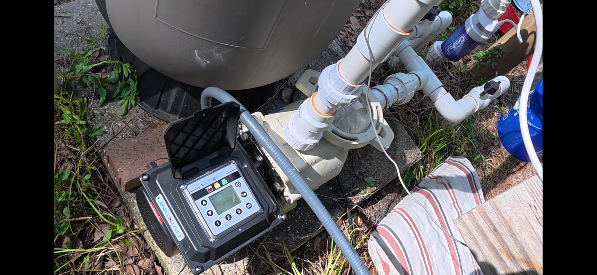 Smart Variable Speed Pool Pump 2 HP, 115/208-230V, In/Above Pool Pump With Smart Life APP Control, Energy Star Certificate, High Flow & Self Priming - (2025 New Upgrade) customer photo 2