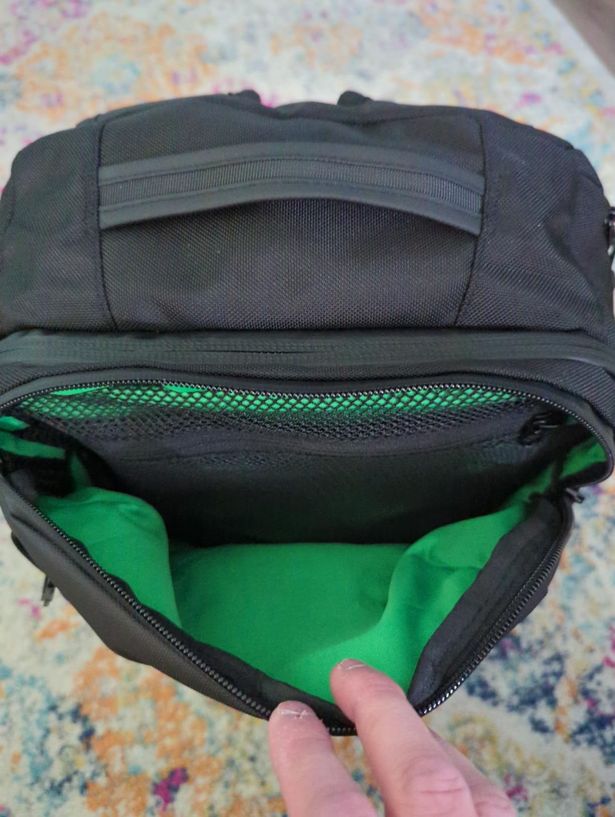 COR Island Hopper 2.0 Carry On Travel Backpack, 28L Black, w Laptop Sleeve customer photo 2