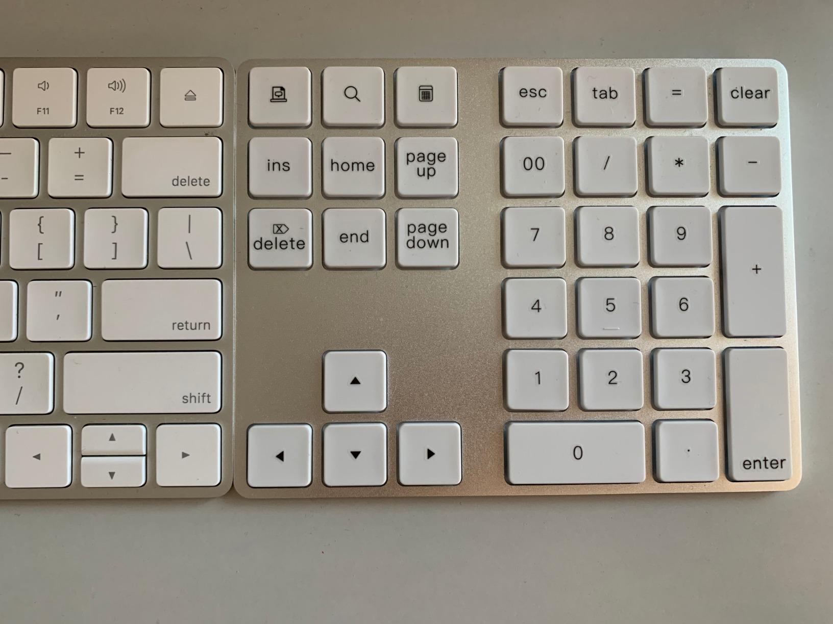 Number Pad for Laptop - Rechargeable Wireless Number Keypad 34 Keys with Dual Bluetooth, 2 in 1 Numeric Keypad Calculator with Display - Portable Slim Numpad for Windows, Mac, iMac, PC, Tablet customer photo 1