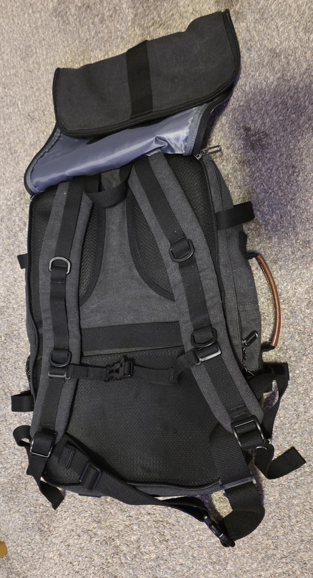 WITZMAN Travel Backpack for Men 45L Large Carry-on Airline Approved customer photo 1