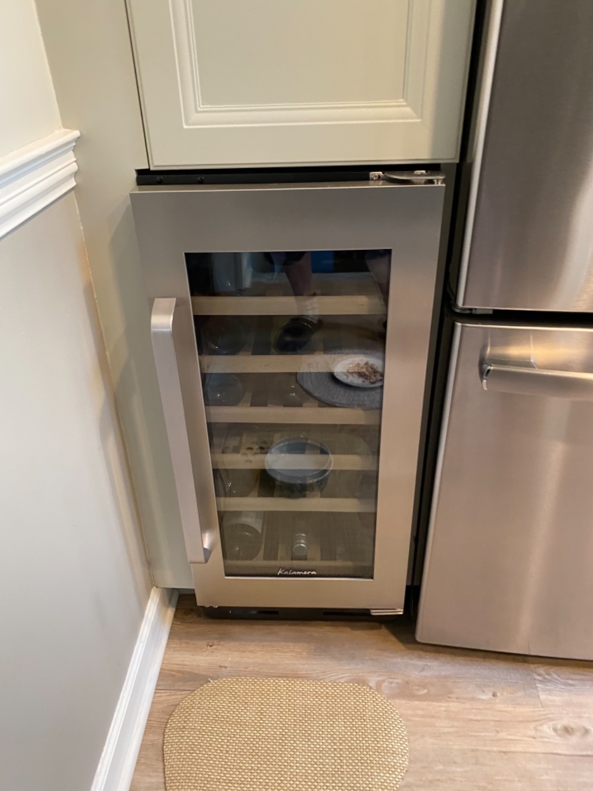 Kalamera Mini Fridge 24 Inch Undercounter Beverage and Wine Cooler customer photo 2