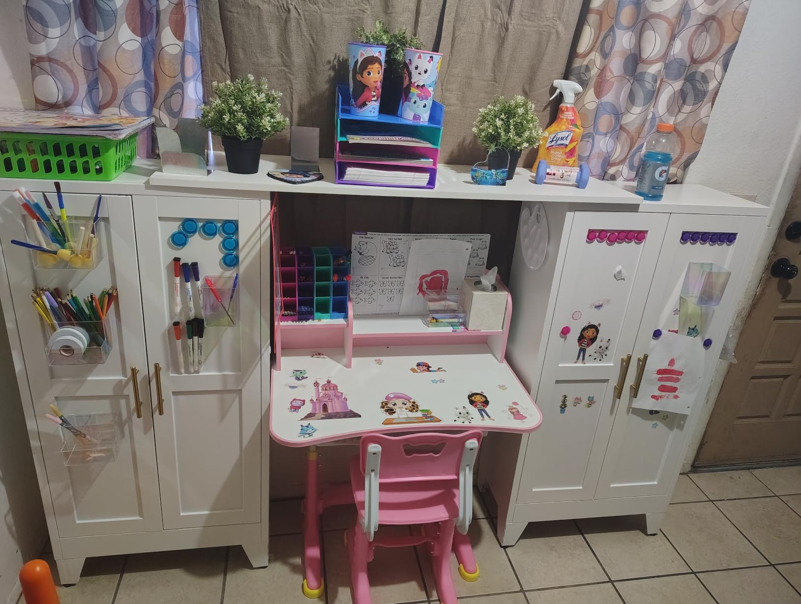 Kids Desk and Chair Set, Height Adjustable Kids Desk customer photo 1