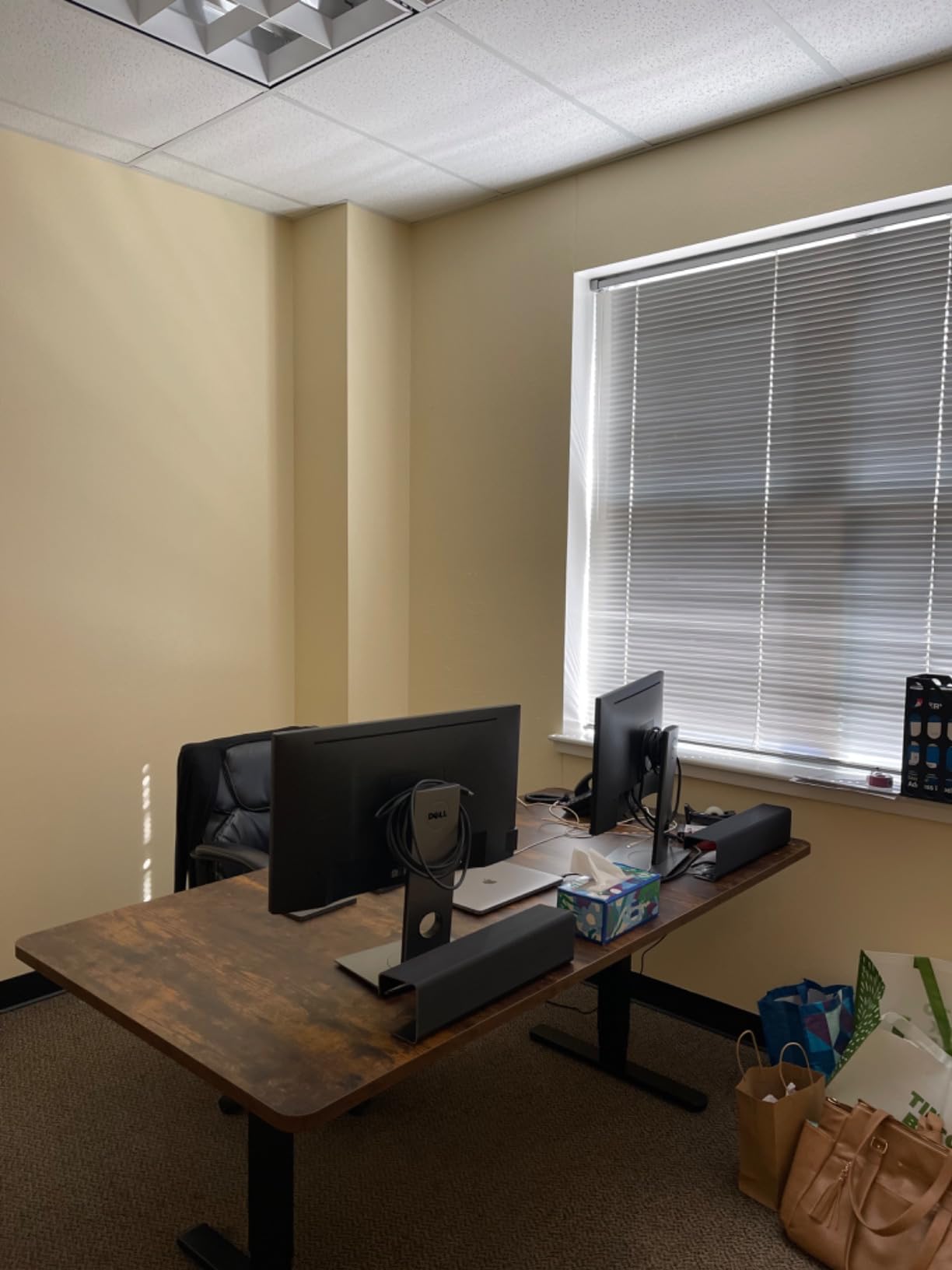 VIVO Real Bamboo 60 x 24 in Standing Desk, DESK-KIT-2W6O customer photo 2
