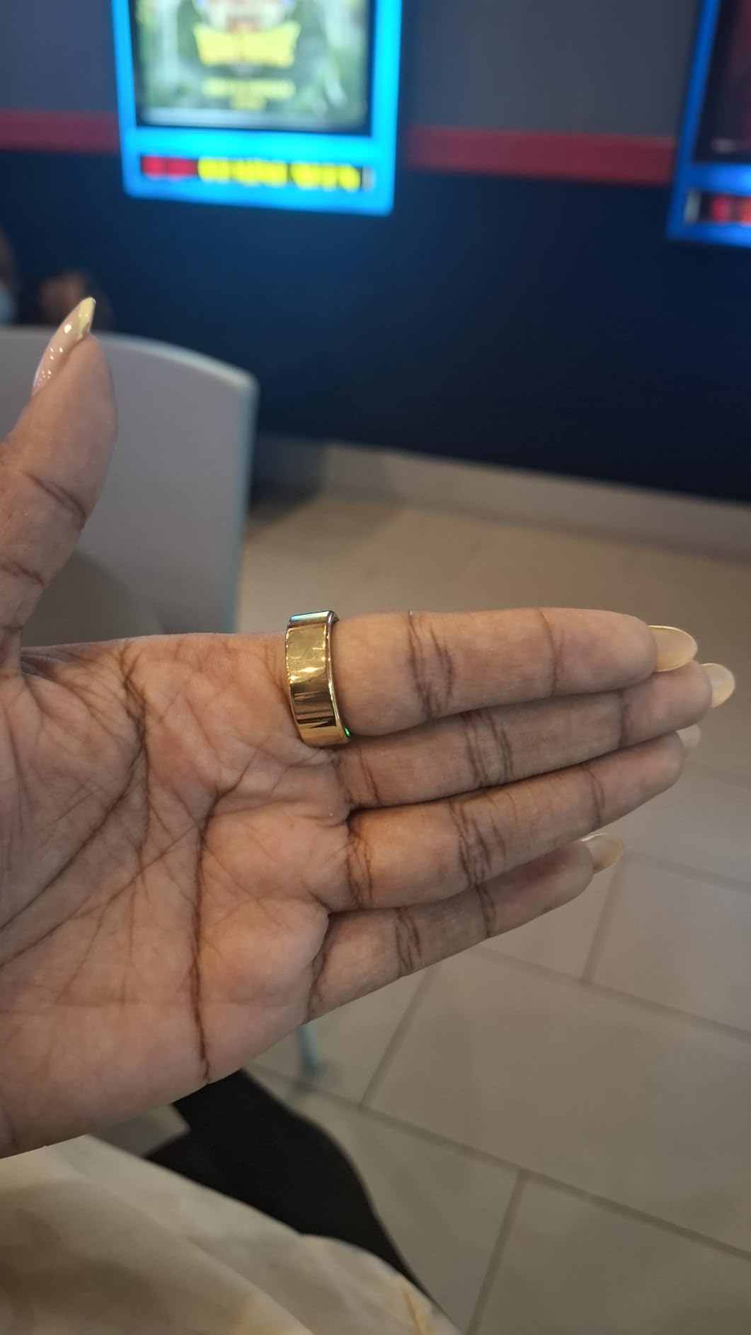 Smart Ring for Women, Health Tracker & 5ATM, COLMI R02. (Silver, 7#) customer photo 1