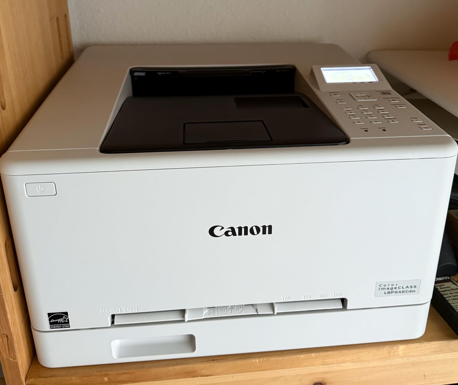 Canon Color imageCLASS LBP646Cdw Wireless Laser Single-Function Printer for Duplex Printing, White - 26 PPM Home Office, Small Office Printer - Print Only, No Scan/Copy customer photo 1