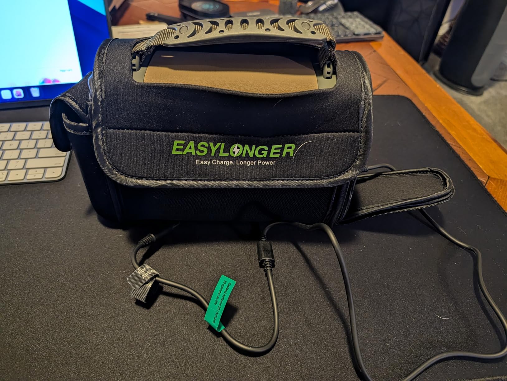 EASYLONGER CPAP Battery Backup ES960, 297.6Wh LiFePO4 Battery Pack customer photo 1