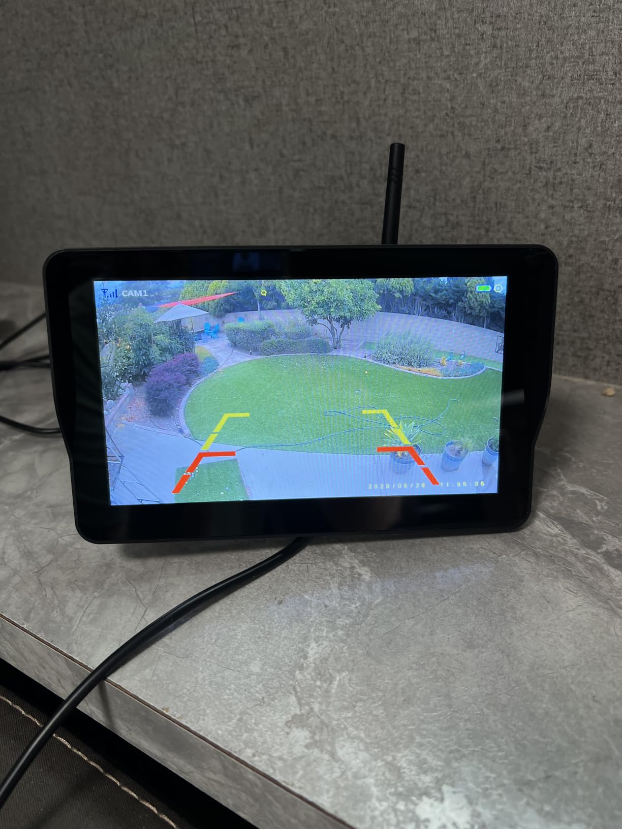 HD 1080P Wireless Backup Camera - Clear Day and Night Vision for Towable RV customer photo 1
