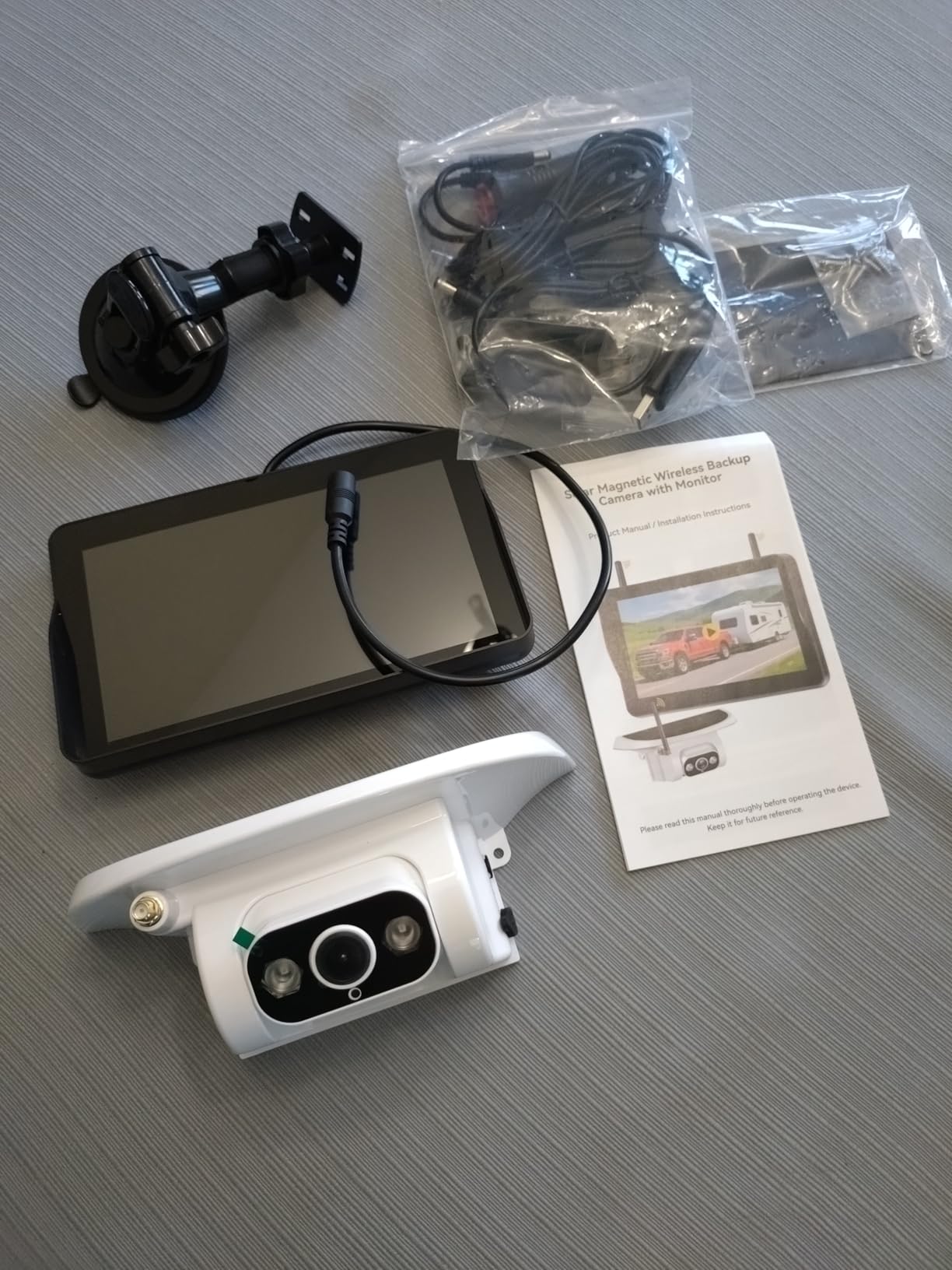 HD 1080P Wireless Backup Camera - Clear Day and Night Vision for Towable RV customer photo 2