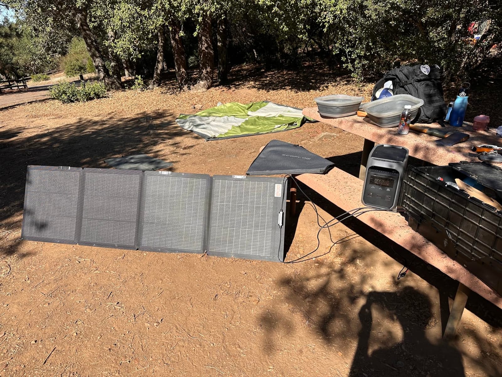 EF ECOFLOW Solar Generator Delta 3 Classic with 220W Solar Panel, 1024Wh customer photo 1