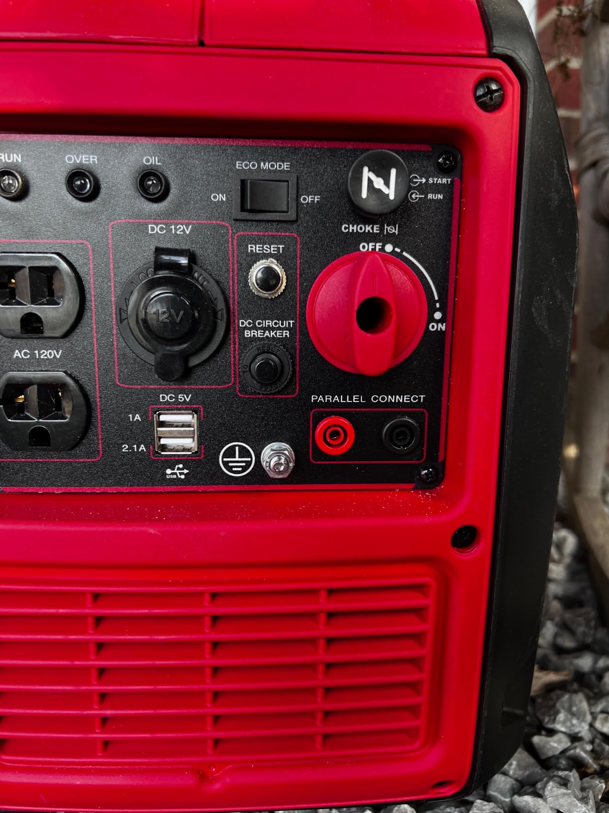 PowerSmart 3800 Watt Dual Fuel Inverter Generator for Camping or Home Use customer photo 1